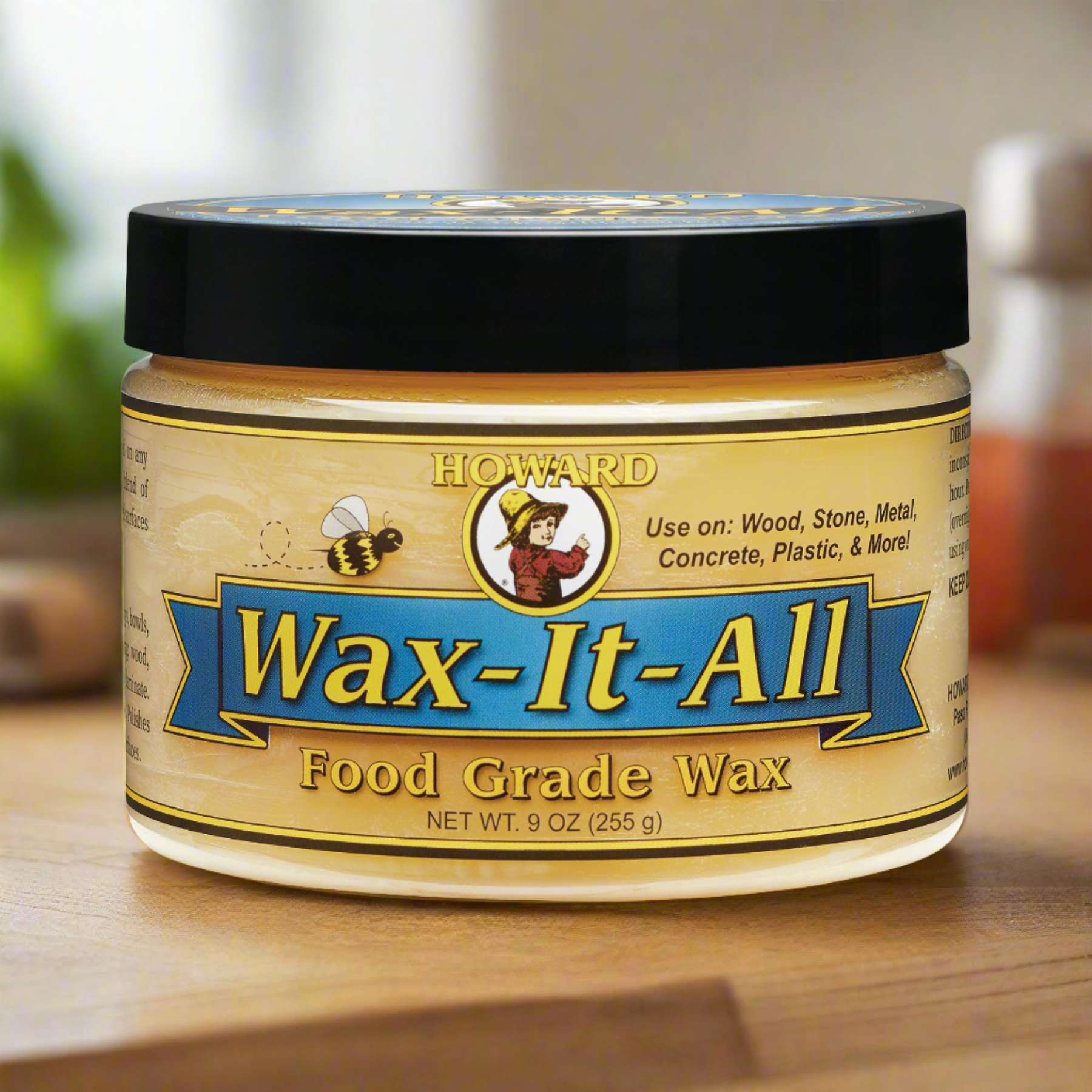 Wax-It-All Food Grade Wax - 9 oz – Howard Products, Inc.