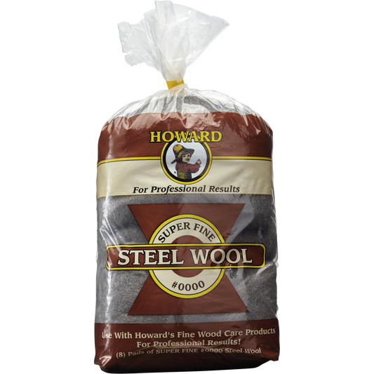 Super Fine Steel Wool #0000 (8 qty)