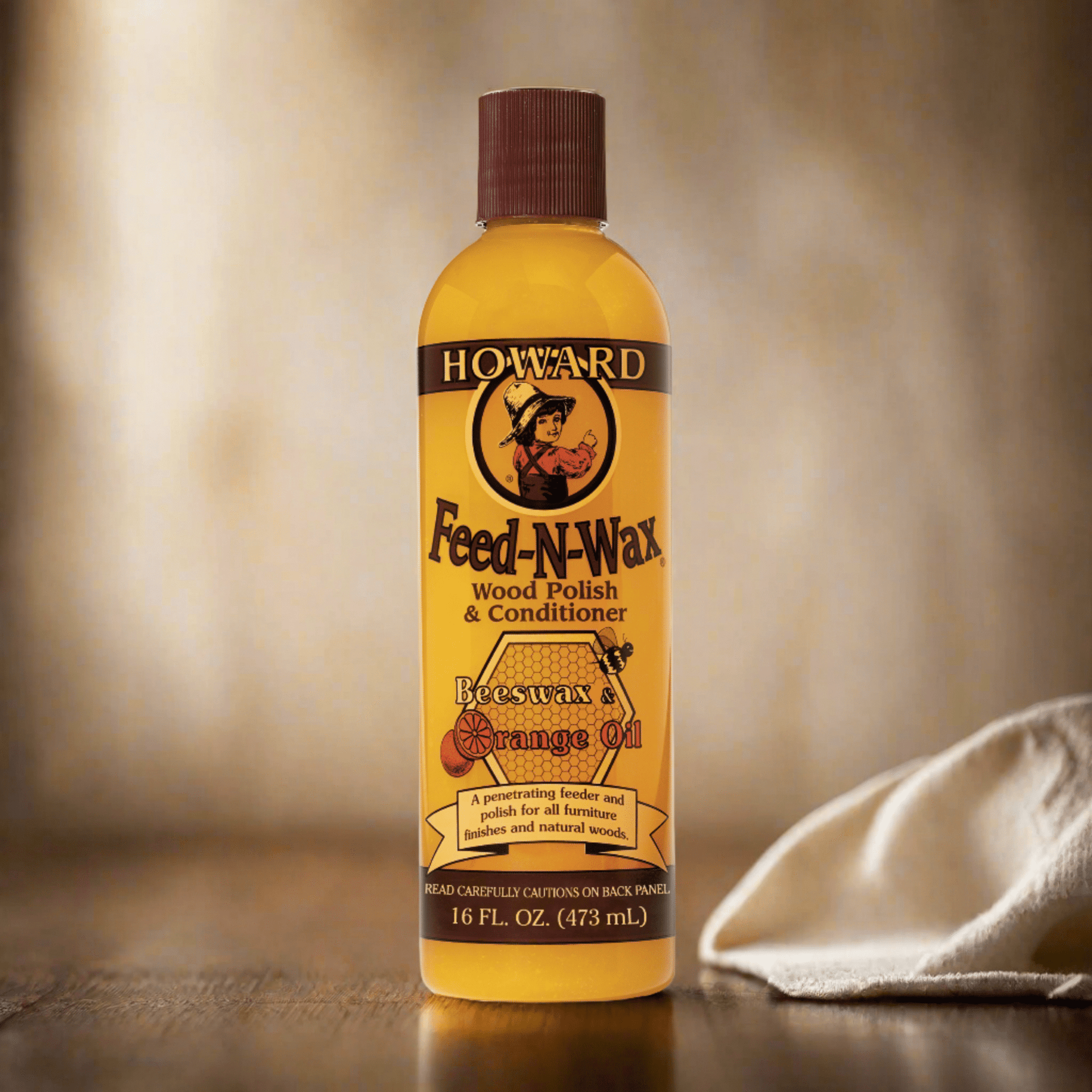 Feed-N-Wax Wood Polish & Conditioner – Howard Products, Inc.