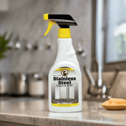 Stainless Steel Cleaner & Polish - 16 fl. oz. - Howard Products, Inc.