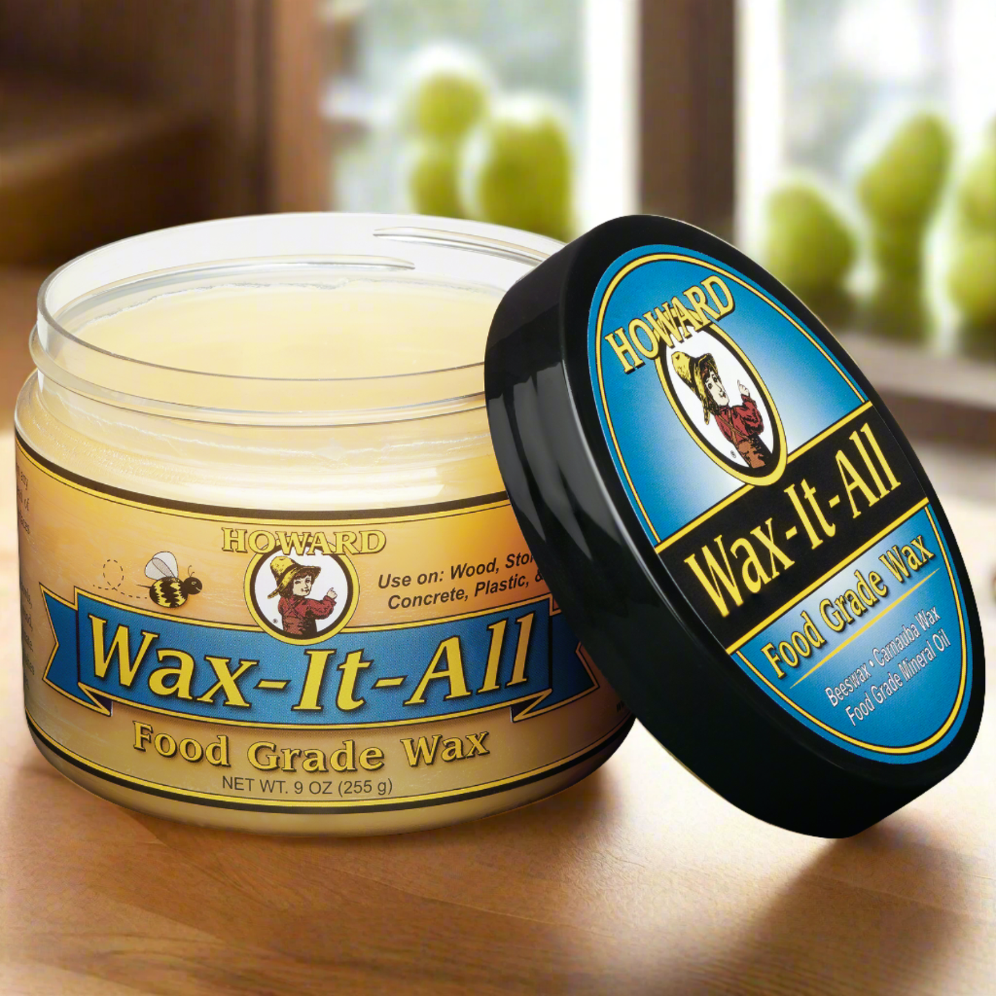 Wax-It-All Food Grade Wax - 9 oz - Howard Products, Inc.