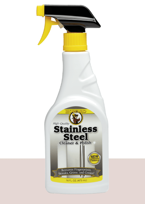 Stainless Steel Cleaner & Polish - 16 fl. oz. - Howard Products, Inc.