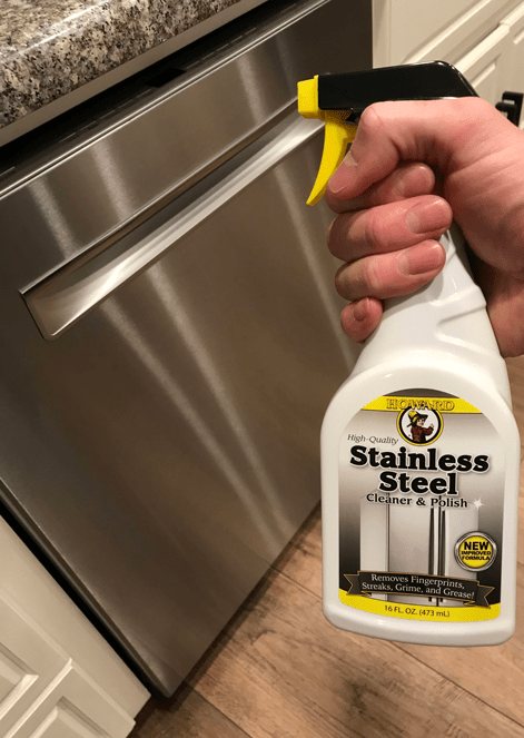 Stainless Steel Cleaner & Polish - 16 fl. oz. - Howard Products, Inc.