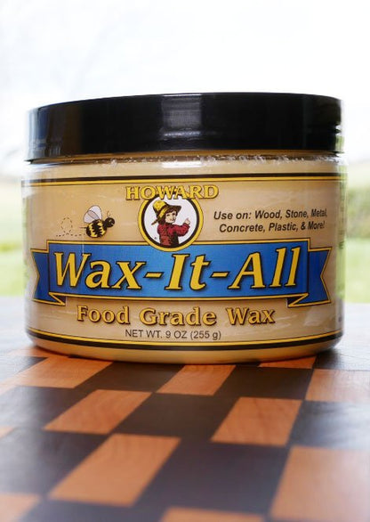 Wax-It-All Food Grade Wax - 9 oz - Howard Products, Inc.